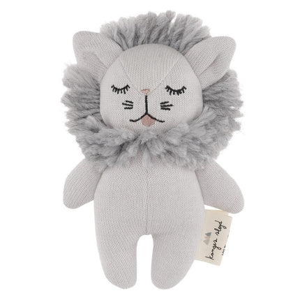 <tc>Konges Slojd</tc> Lion en peluche Gris 16cm