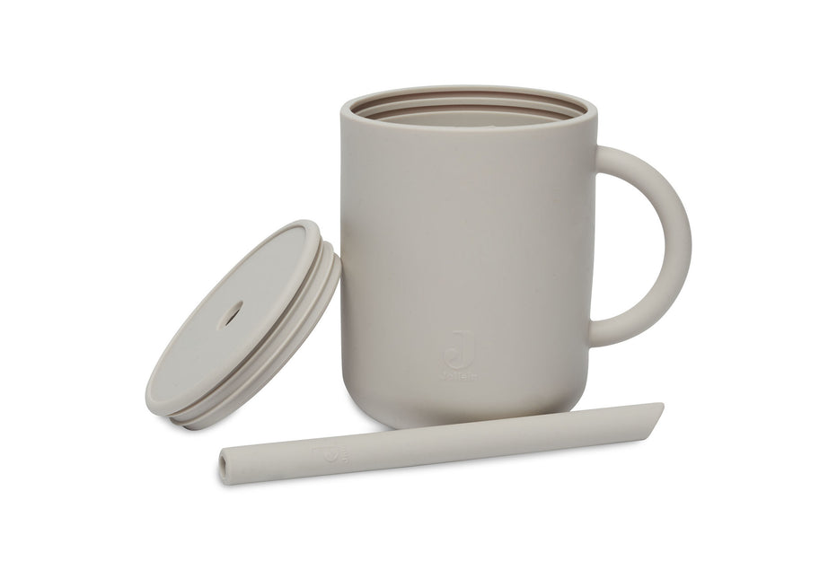 <tc>Jollein</tc> Tasse à boire Silicone Nougat