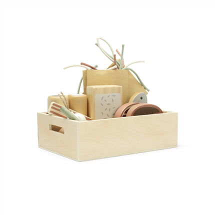 <tc>Kid's Concept</tc> Ensemble de jouets en bois pour l'alimentation