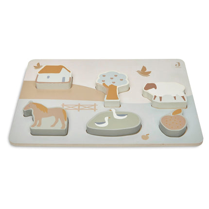 <tc>Jollein</tc> Puzzle Farm Wood