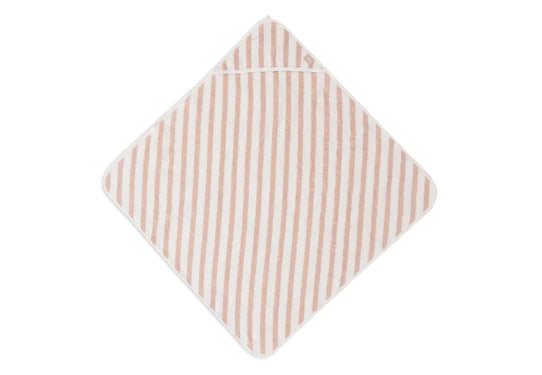 <tc>Jollein</tc> Serviette de bain Baby Striped Terry Wild Rose 75X75cm