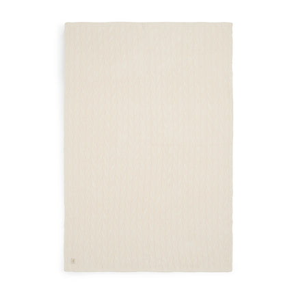 <tc>Jollein</tc> Couverture de lit Spring Knit Ivory 100x150cm