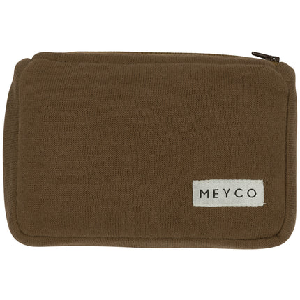 <tc>Meyco</tc> Housse de matelas à langer Tricot Basic Chocolat