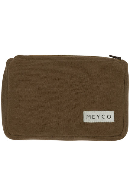 <tc>Meyco</tc> Housse de matelas à langer Tricot Basic Chocolat