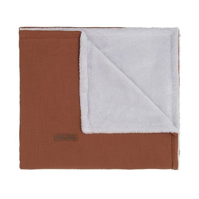 <tc>Baby's Only</tc> Couverture de berceau Teddy Breeze Rust