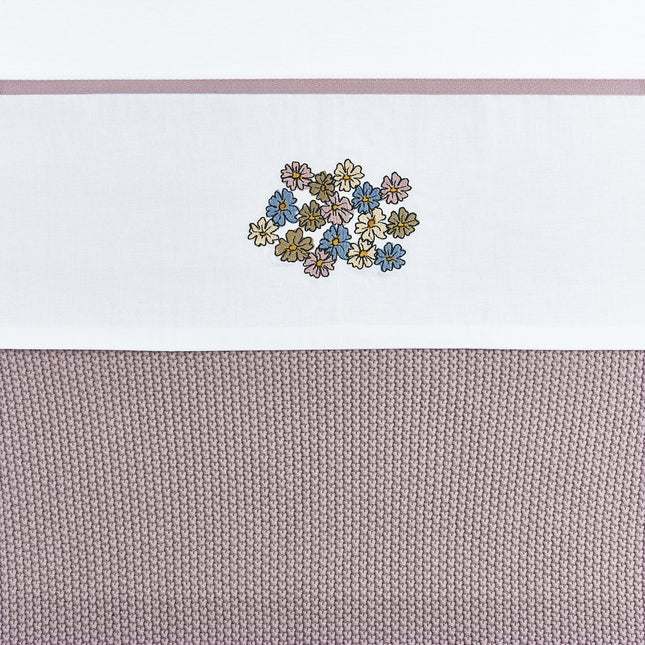 <tc>Meyco</tc> Serviette de berceau Fleur Vintage Lilas