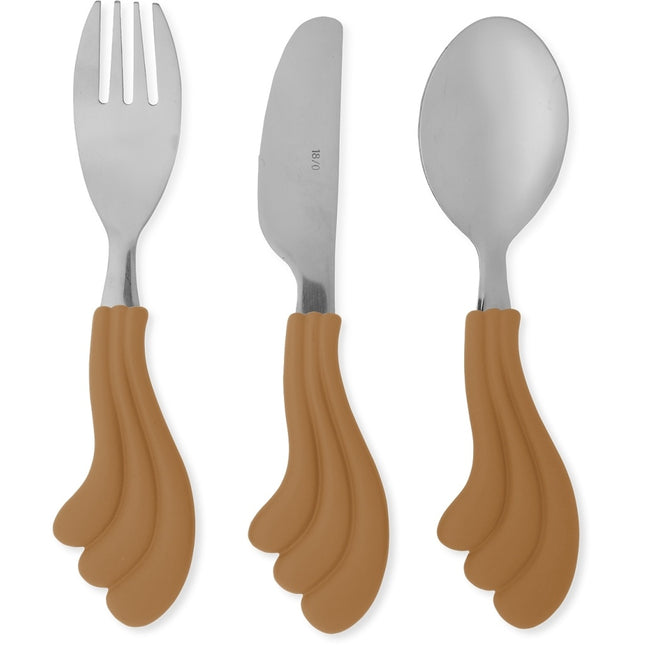 <tc>Konges Slojd</tc> Set de couverts Wave Almond