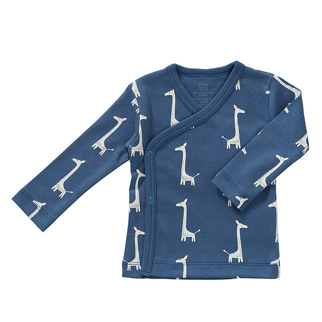 <tc>Fresk</tc> Cardigan Girafe Bleu Indigo