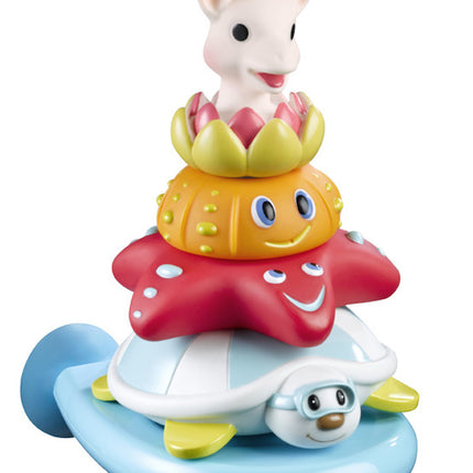 <tc>Sophie de Giraf</tc> Jouets de bain Pyramide Splash And Surf