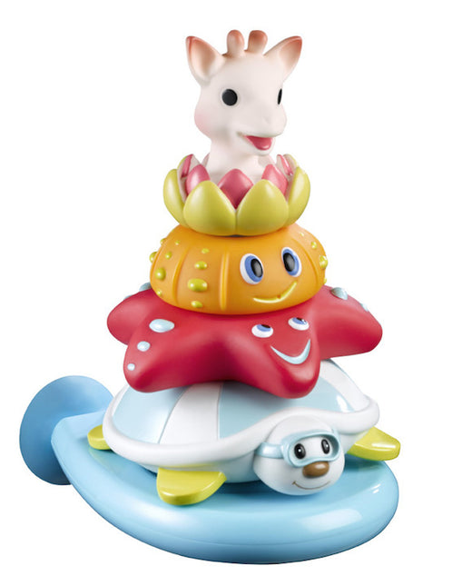 <tc>Sophie de Giraf</tc> Jouets de bain Pyramide Splash And Surf