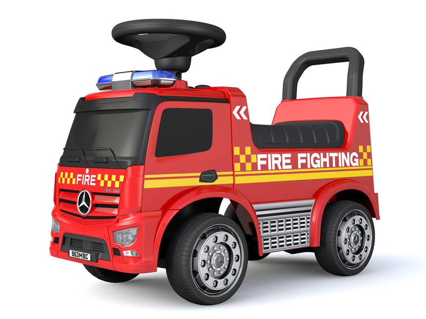 <tc>Happy Baby</tc> Chariot de pompiers rouge