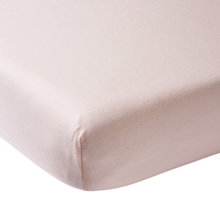 <tc>Meyco</tc> Drap-housse Jersy Box Matelas Rose Clair 75x95cm