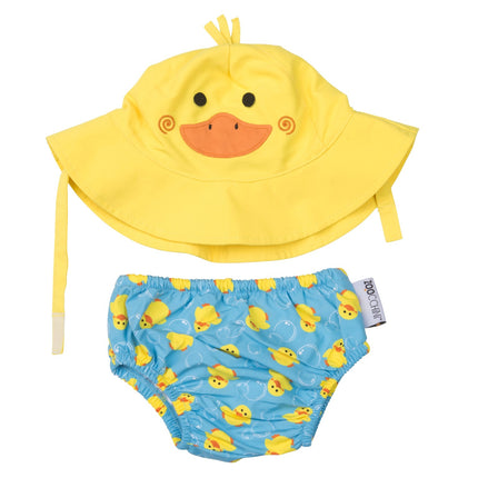 <tc>Zoocchini</tc> Ensemble de couches de natation et de canards