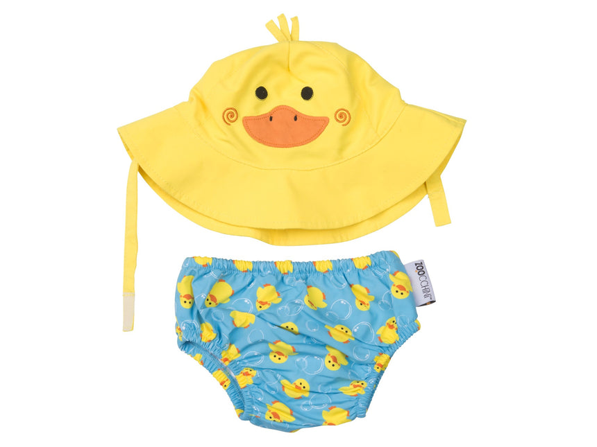 <tc>Zoocchini</tc> Ensemble de couches de natation et de canards