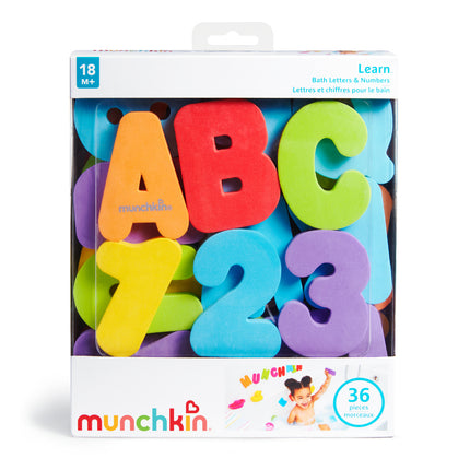 <tc>Munchkin</tc> Jouets de bain Lettres et chiffres