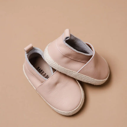 <tc>Baby Dutch</tc> Chaussures bébé Lou Cuir Rose