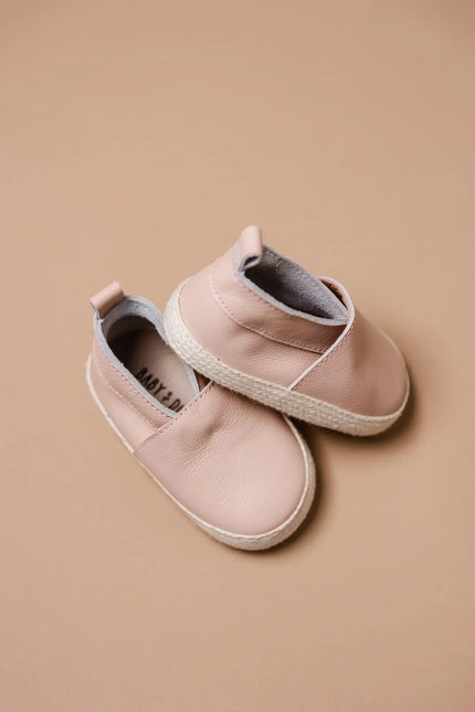 <tc>Baby Dutch</tc> Chaussures bébé Lou Cuir Rose