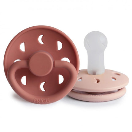 <tc>Frigg</tc> <tc>tétine</tc> Taille 2 fard à joues lune/fard à joues poudre silicone 2-Pack.