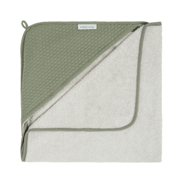 <tc>Baby's Only</tc> Serviette de bain Baby Sky Urban Green 75X85cm