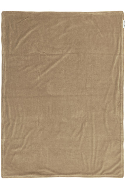 <tc>Meyco</tc> Couverture de lit en tricot de velours Basic Taupe