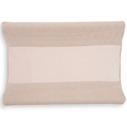 <tc>Jollein</tc> Housse de matelas à langer River Knit Rose pâle 50x70cm