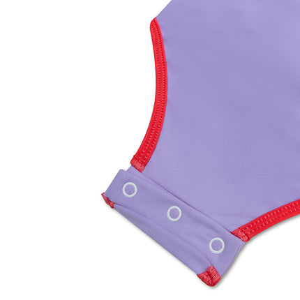 <tc>Swim Essentials</tc> Maillot de bain enfant violet manches longues