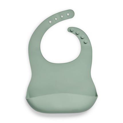 <tc>Jollein</tc> Bib Silicon Ash Green