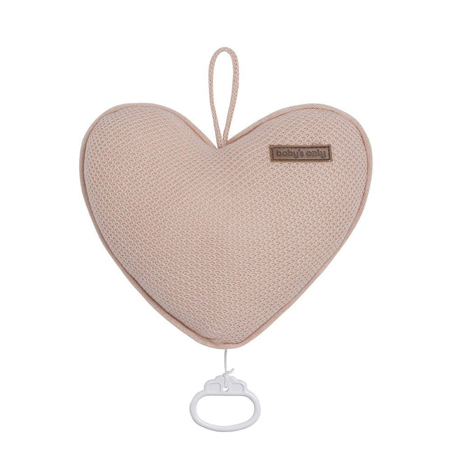 <tc>Baby's Only</tc> Pendentif musical Baby Heart Classic Blush