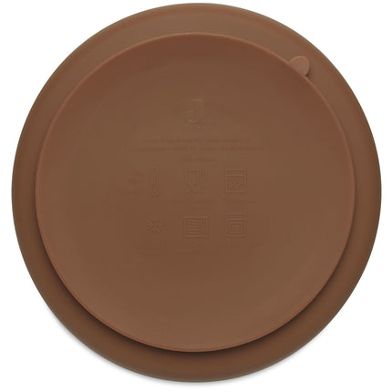 <tc>Jollein</tc> Assiette bébé Silicone Caramel