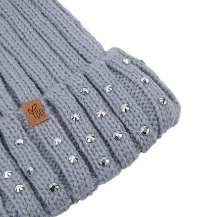 <tc>Baby Dutch</tc> Bonnet de bébé Gris pailleté