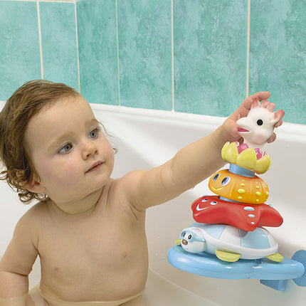 <tc>Sophie de Giraf</tc> Jouets de bain Pyramide Splash And Surf