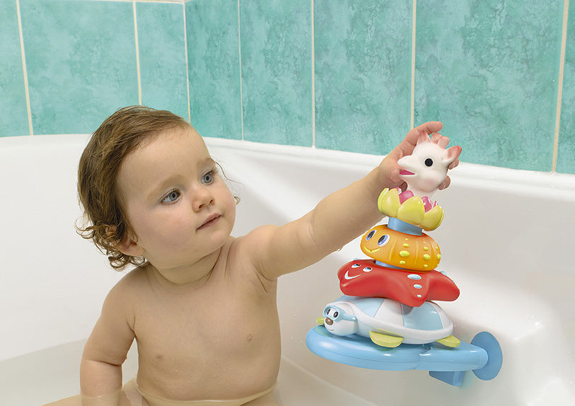 <tc>Sophie de Giraf</tc> Jouets de bain Pyramide Splash And Surf