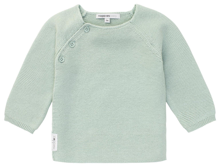 <tc>Noppies</tc> Cardigan pour bébé Pino Gris Mint Melange