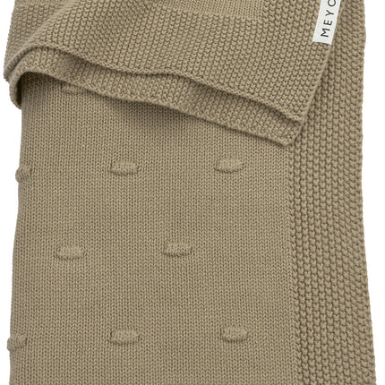 <tc>Meyco</tc> Nœuds de couverture du berceau Taupe