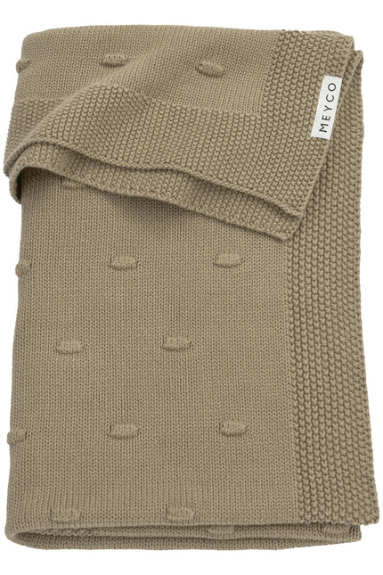 <tc>Meyco</tc> Nœuds de couverture du berceau Taupe