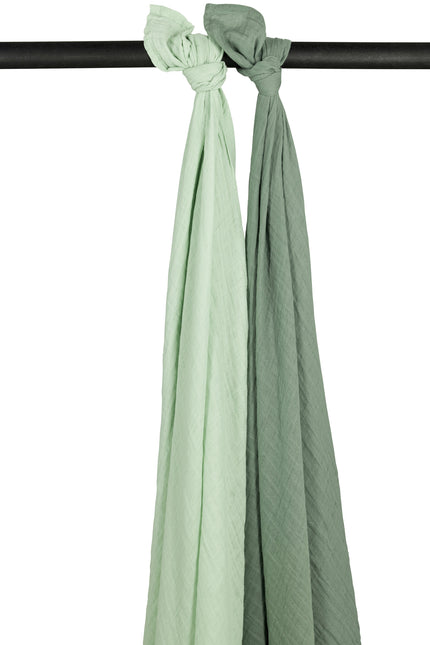 <tc>Meyco</tc> Tissu hydrophile 2St Vert tendre/Vert forêt