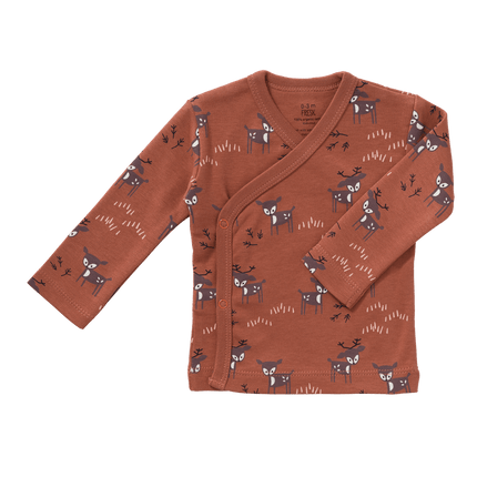 Fresk Baby Vestje Deer Amber Brown - Fresk - Babywinkel - 8720574692174