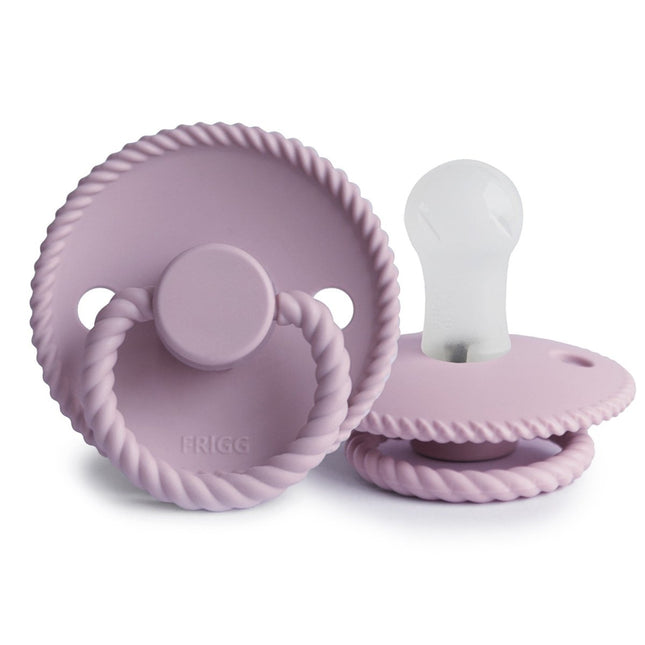 Frigg Speen Maat 1 Rope Soft Lilac Silicone - Frigg - Babywinkel - 5715239021584