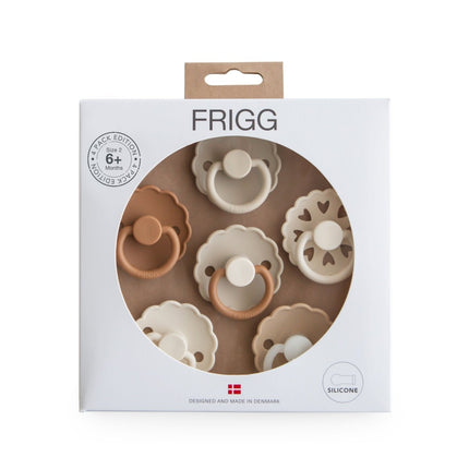 Frigg Speen Maat 2 Cinnamon Charm Silicone 6St - Frigg - Babywinkel - 5715239029405