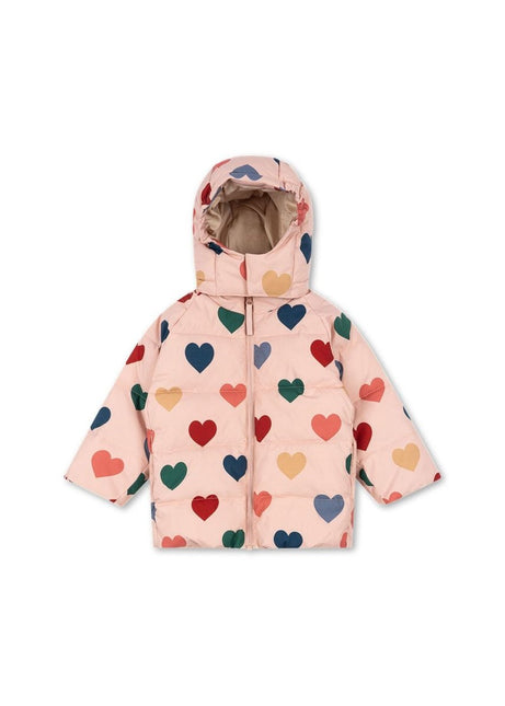 Konges Slojd Kinderjas Nuka Coeur Rose Coloré - Konges Slojd - Babywinkel - 5715681089286