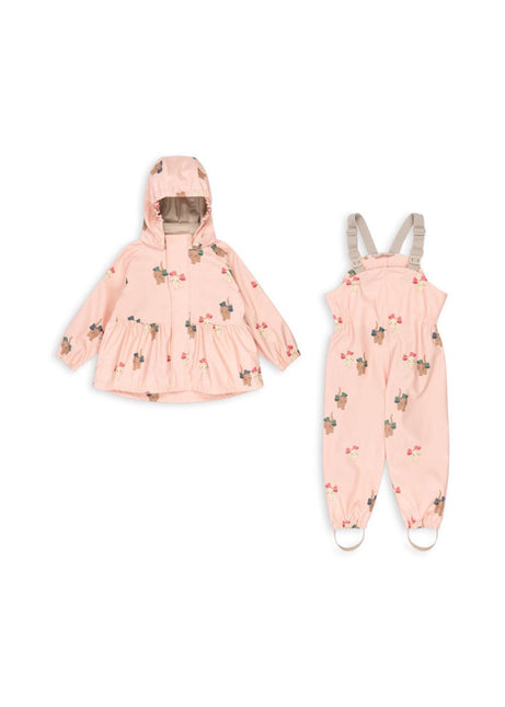 Konges Slojd Regenset Girl Bow Kitty Pink - Konges Slojd - Babywinkel - 5715681008270