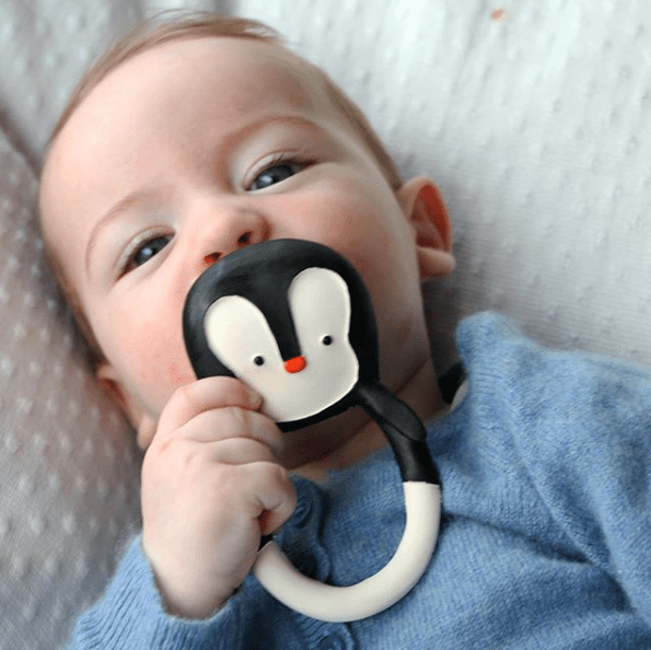 Lanco Bijtring Nui The Pinguin - Lanco - Babywinkel - 8424678904477