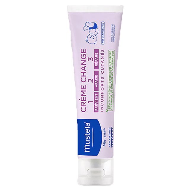 Mustela Babycreme Voor De Luierwissel 1 - 2 - 3 100ml - Mustela - Babywinkel - 3504105025854