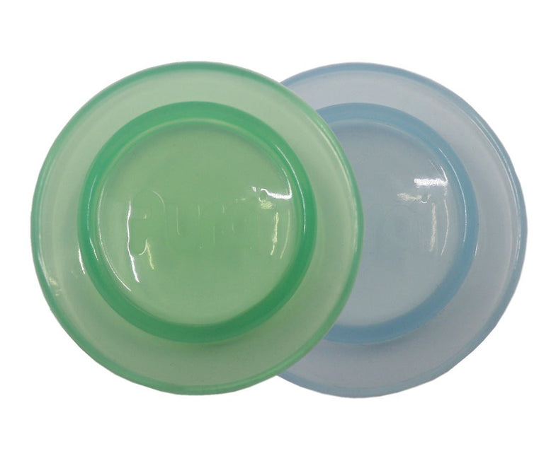 Pura Flesafsluiter Silicone Moss En Mint 2St - Pura - Babywinkel - 850038571696