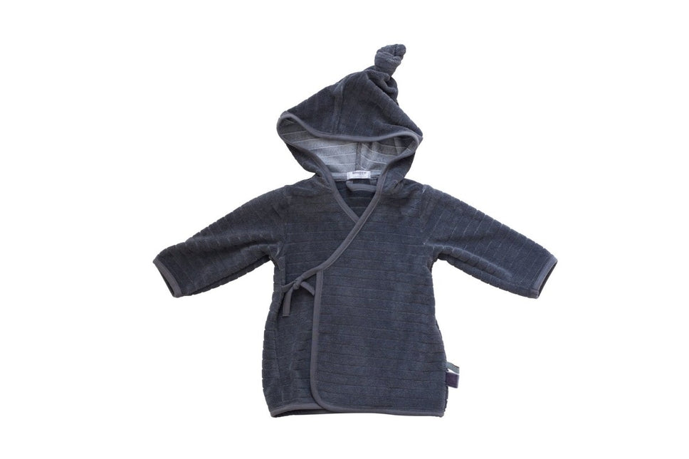 Snoozebaby Badjas Baby Storm Grey - Snoozebaby - Babywinkel - 8719743857872