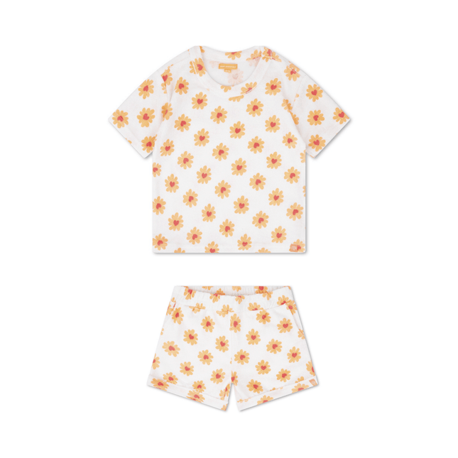 Swim Essentials Kleding Set Terry Cloth Flower Hearts - Swim Essentials - Babywinkel - 7432234156193