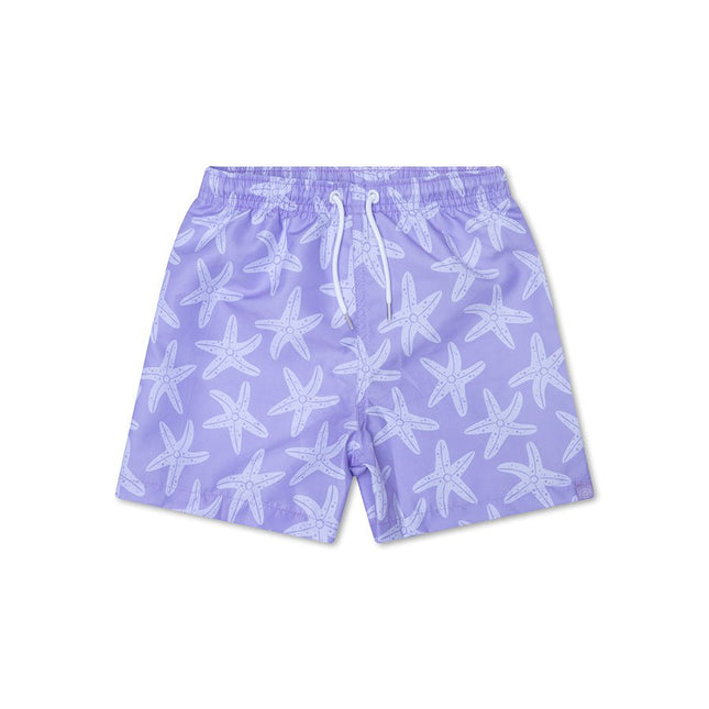 Swim Essentials Zwembroek Kind Lila Sea Stars Shorts - Swim Essentials - Babywinkel - 7432234138175