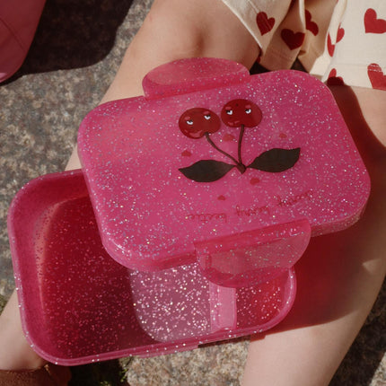 <tc>Konges Slojd</tc> Lunchbox Cerise Paillettes