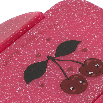 <tc>Konges Slojd</tc> Lunchbox Cerise Paillettes