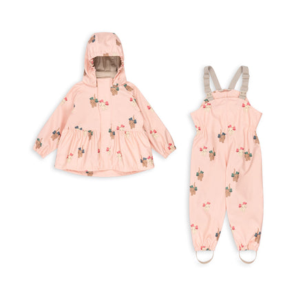 <tc>Konges Slojd</tc> Ensemble de pluie Fille Bow Kitty Rose